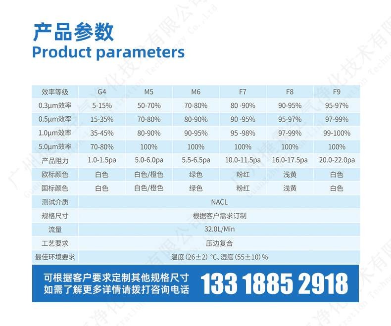 袋式过滤器卷料