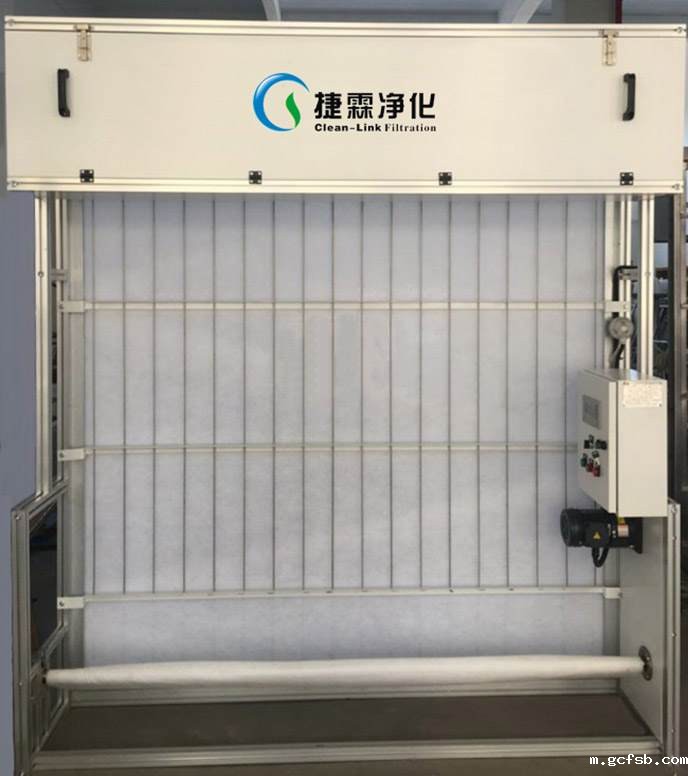 自动卷帘棉过滤器 自动卷帘棉过滤器